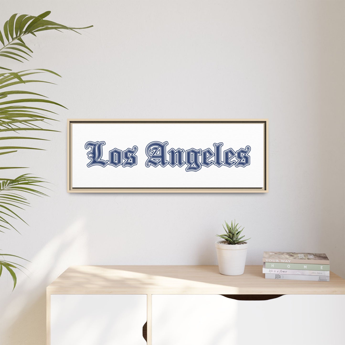 Los Angeles - Framed Canvas