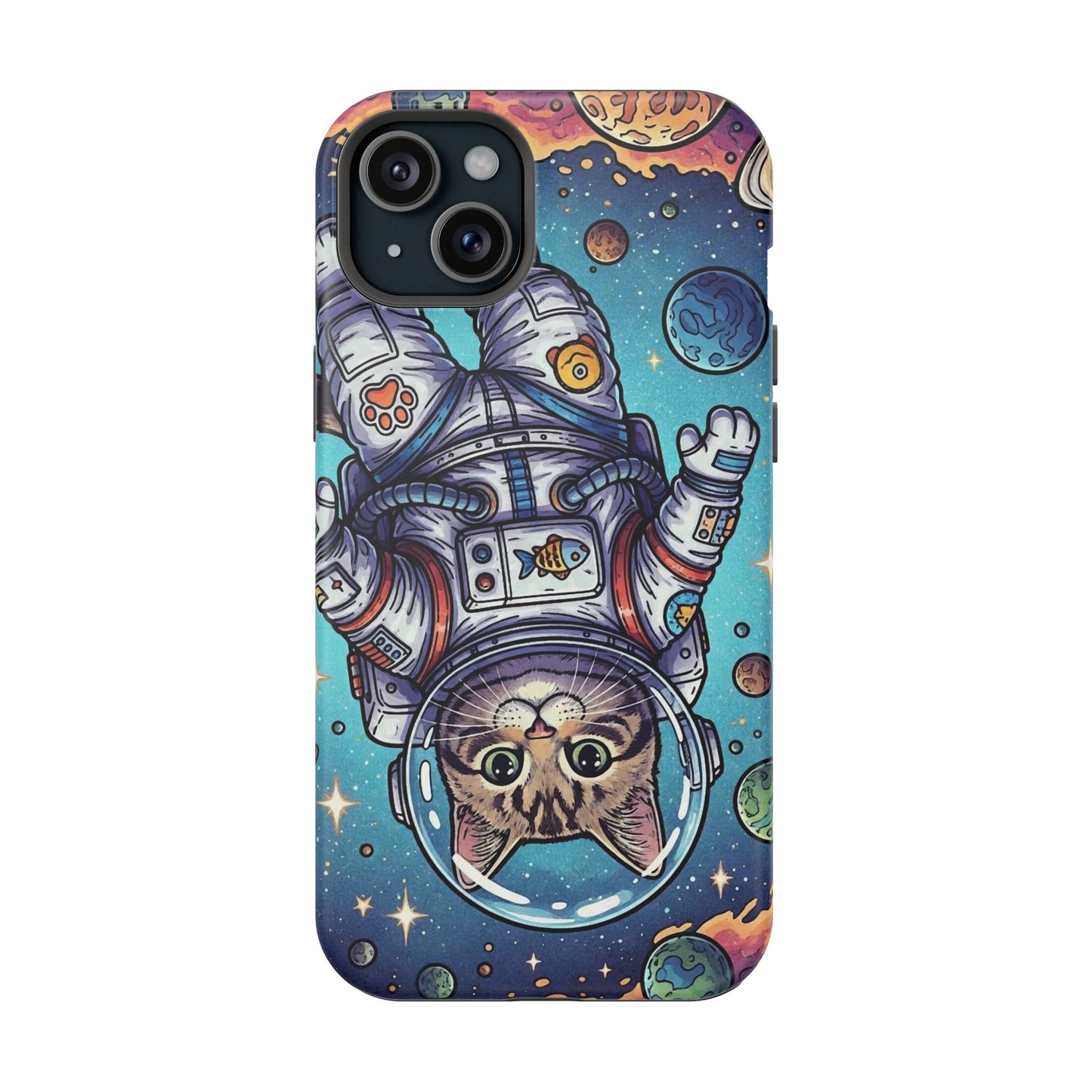 Astronaut Cat - Magnetic Phone Case
