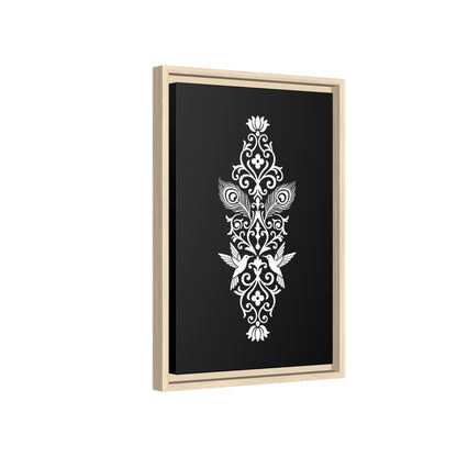 Hummingbird Soulmates - Framed Canvas