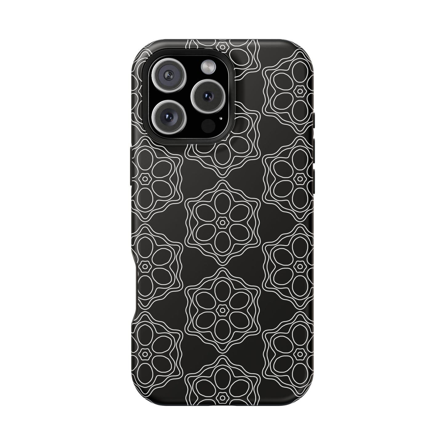 Geometric Sacred Flower - Magnetic Phone Case