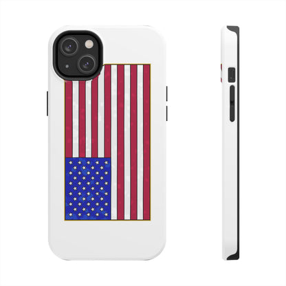 New Glory American Flag (Gold Edge Edition) - Phone Case