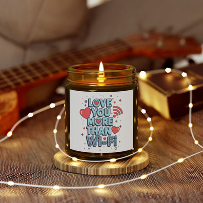 Love You More Than Wi‑Fi - Scented Candle