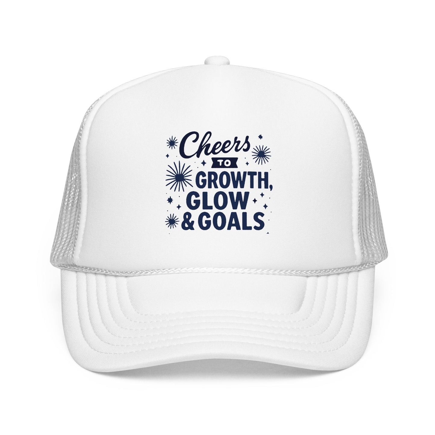 Cheers to Growth, Glow & Goals - Cap