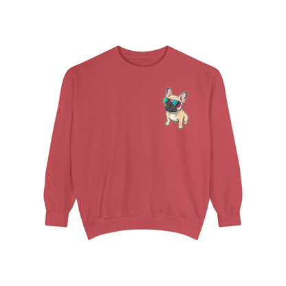 French Bulldog with Sunglasses - Sweatshirt