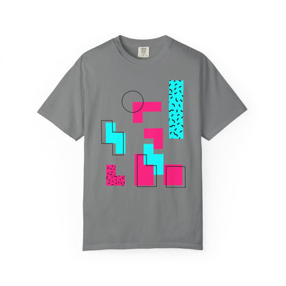 Retro Geometric Vibes - T-Shirt