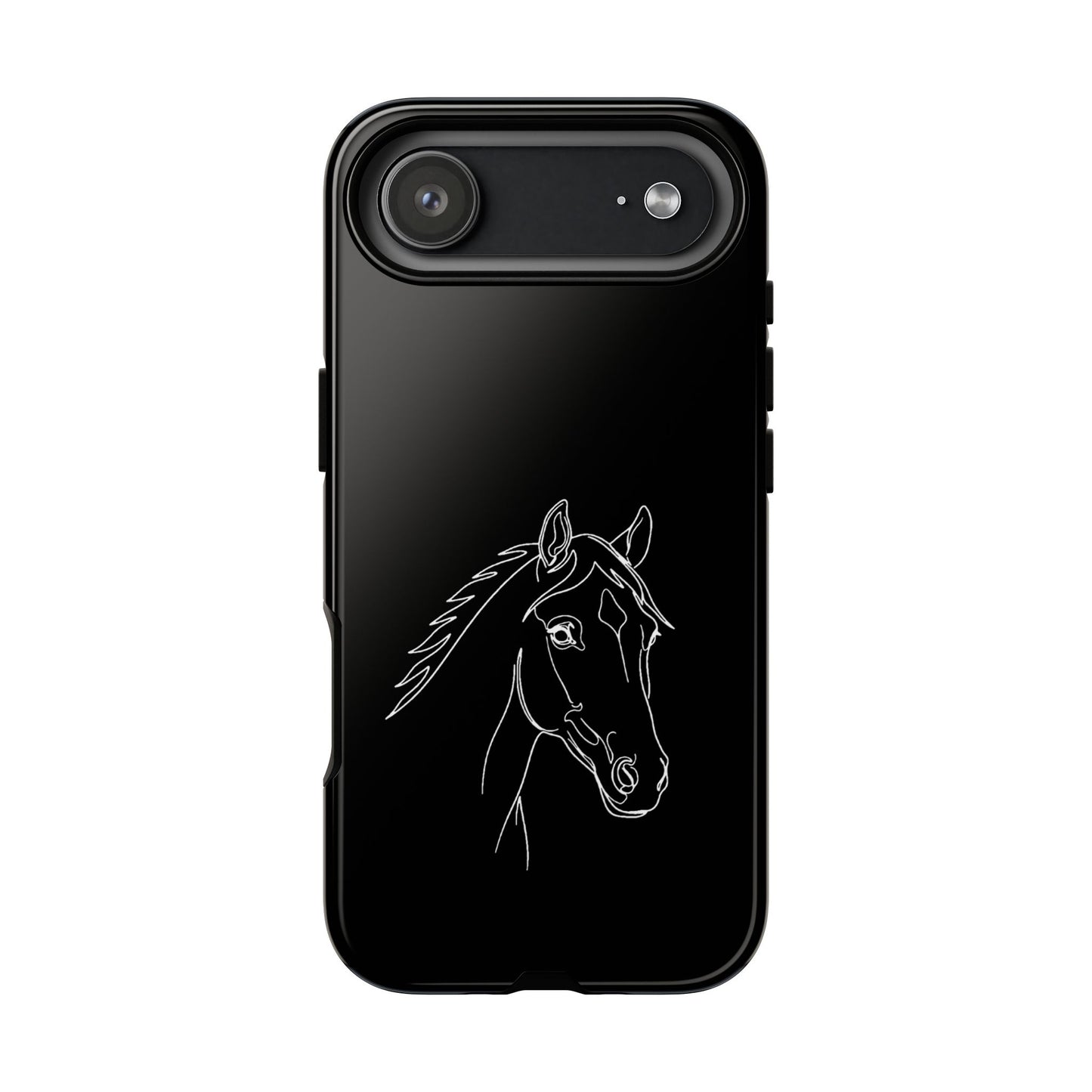 Horse Portrait Sketch - Tough Phone Case
