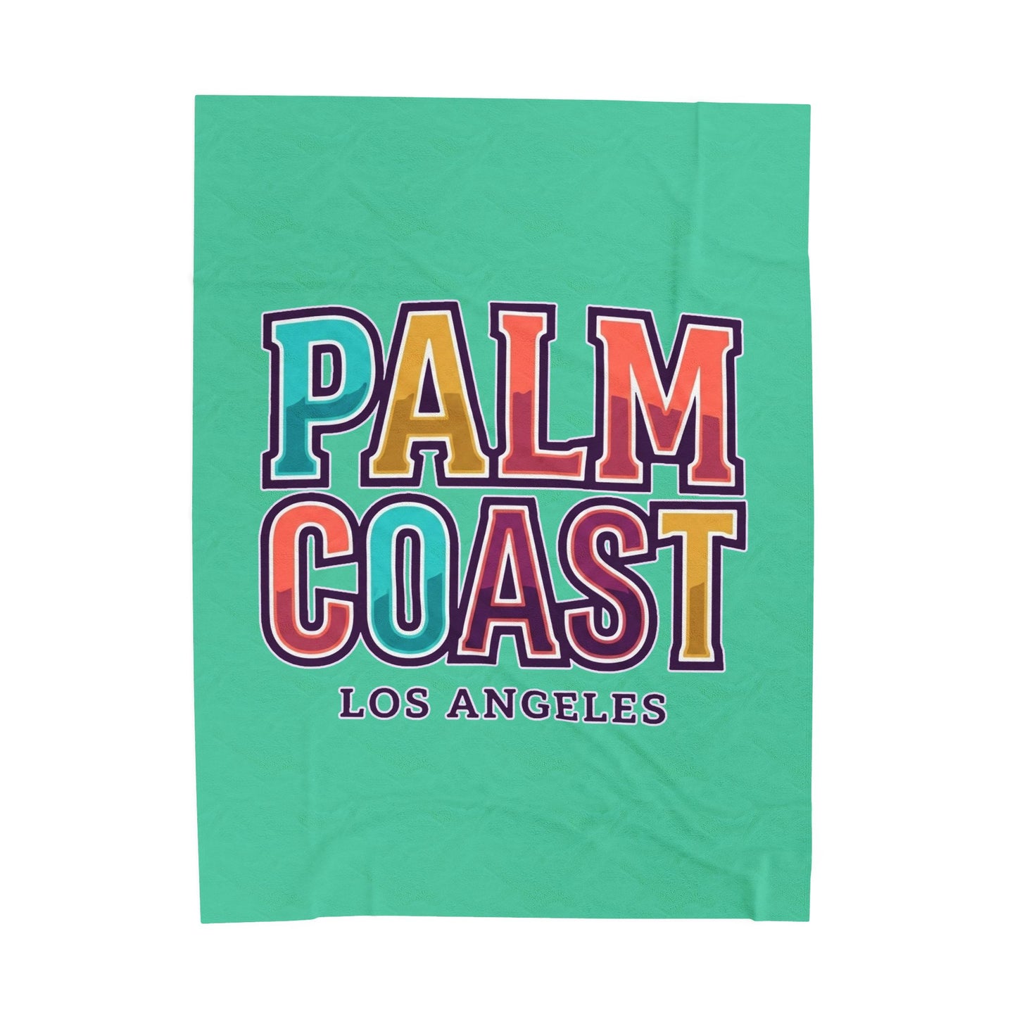 Palm Coast - Los Angeles - Plush Blanket