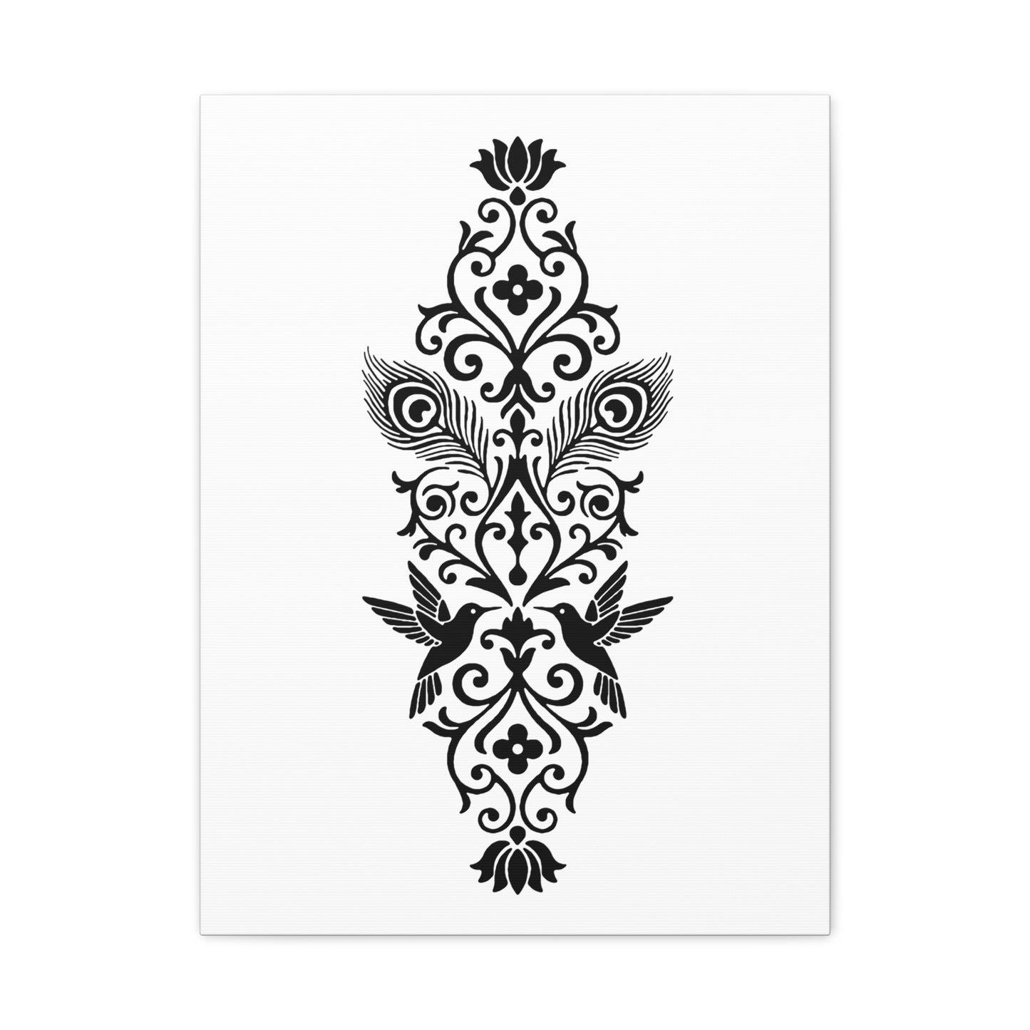 Hummingbird Soulmates - Stretched Canvas