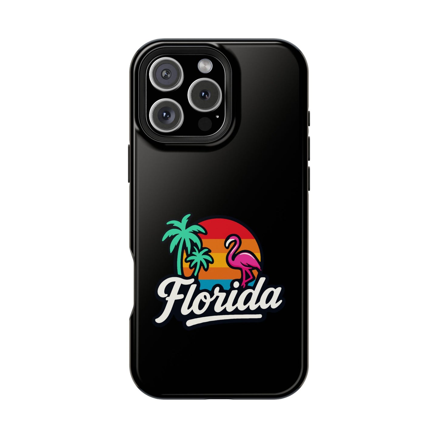 Florida Sunset Palm - Magnetic Phone Case