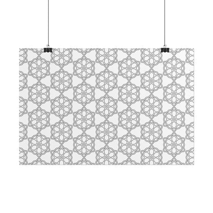 Stylish Geometric Rolled Posters for Modern Decor, Wall Art, Home Decoration, Gift Ideas, Minimalist Art, Office Decor