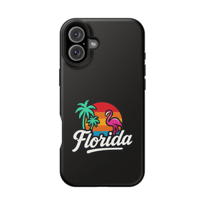 Florida Sunset Palm - Magnetic Phone Case