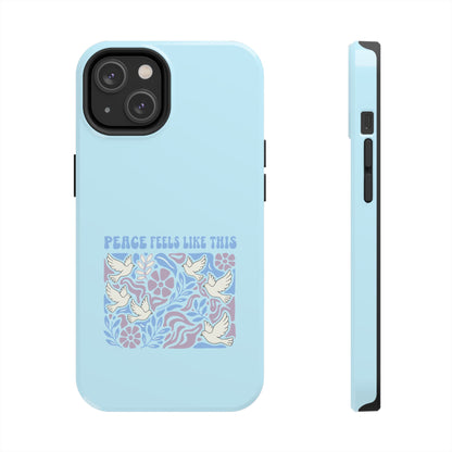 Peace Tells Like This - Phone Case