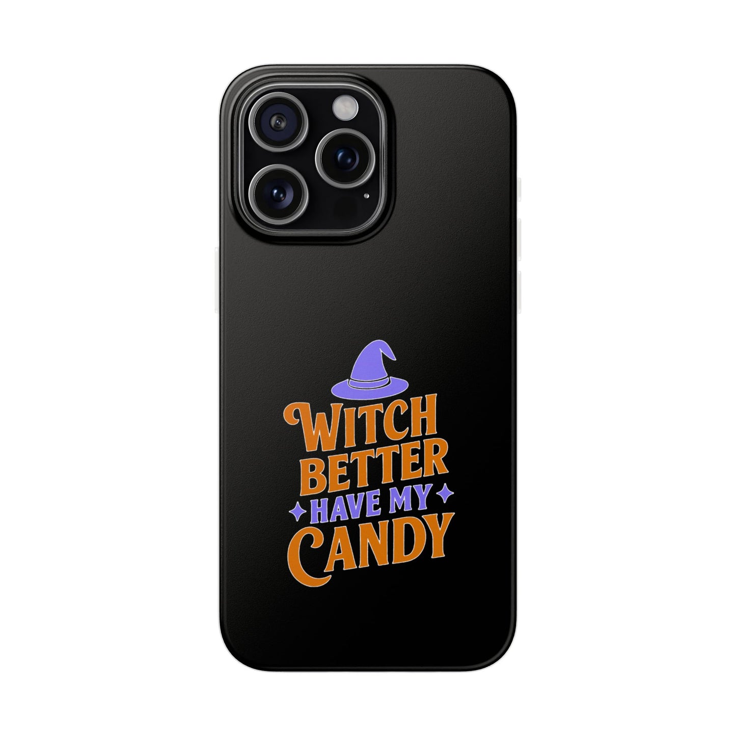 Spooky Witch Flexi Case, Halloween Phone Cover, Witch Themed Phone Case, Cute Candy Case, Trick or Treat Gift, Holiday Accessory