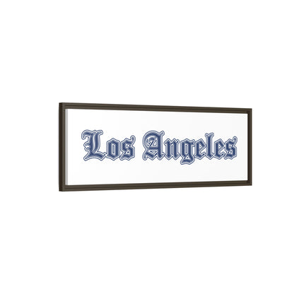 Los Angeles - Framed Canvas