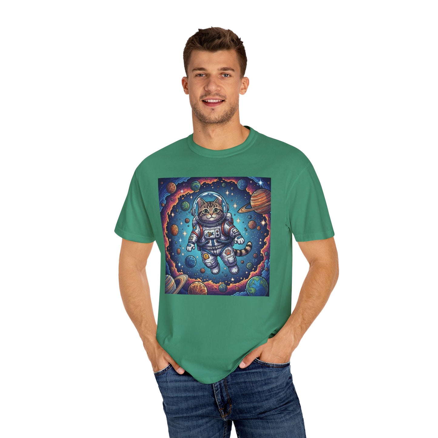 Astronaut Cat - T-Shirt