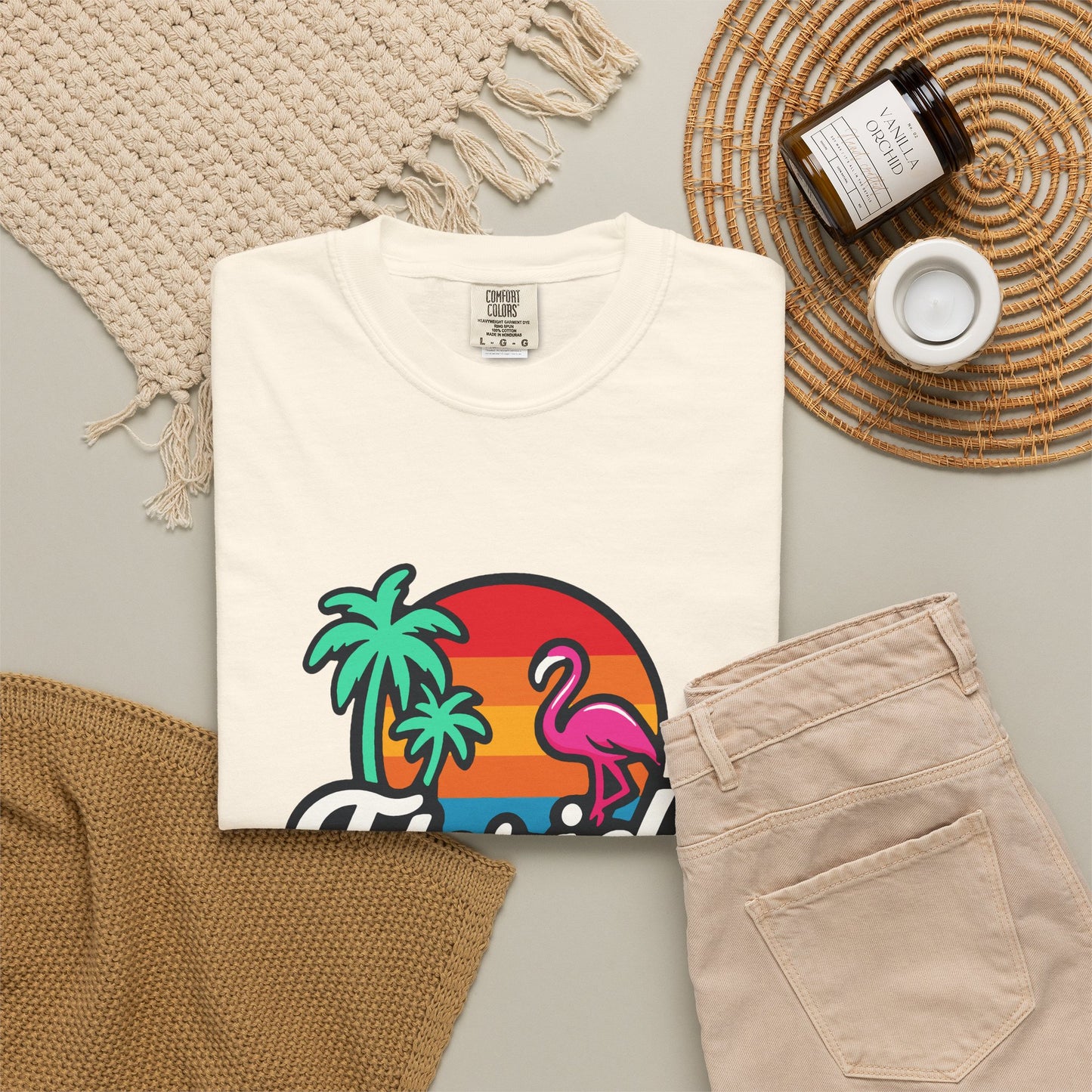 Florida Sunset Palm - T-Shirt