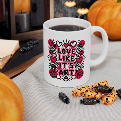 Love Like It's Art - Mug