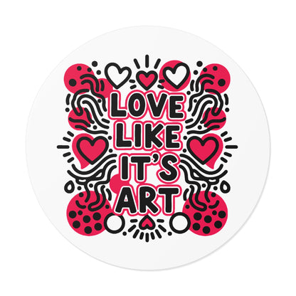 Love Like It's Art - Stickers