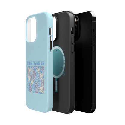 Peace Tells Like This - Magnetic Phone Case