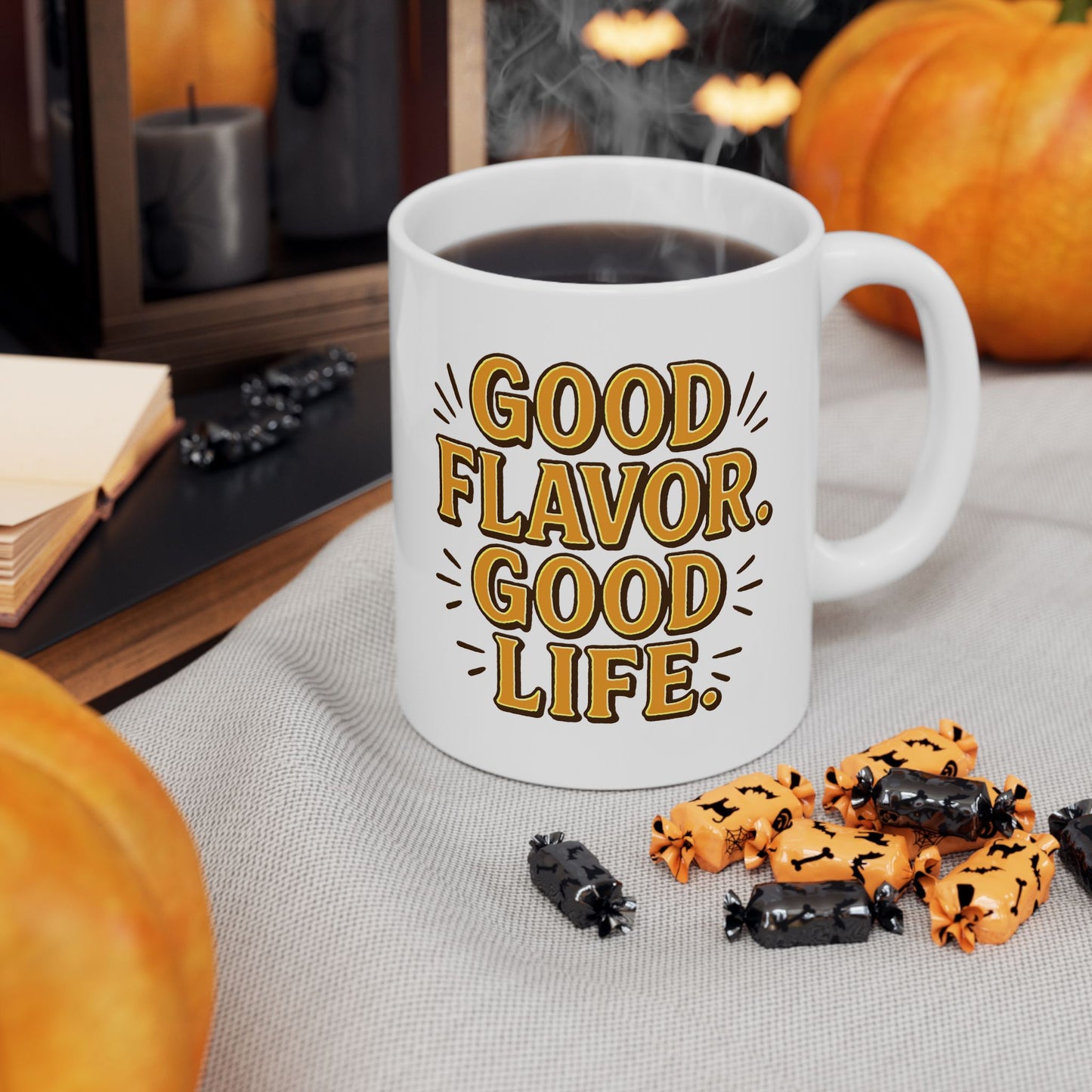 Good Flavor. Good Vibes. - Ceramic Mug