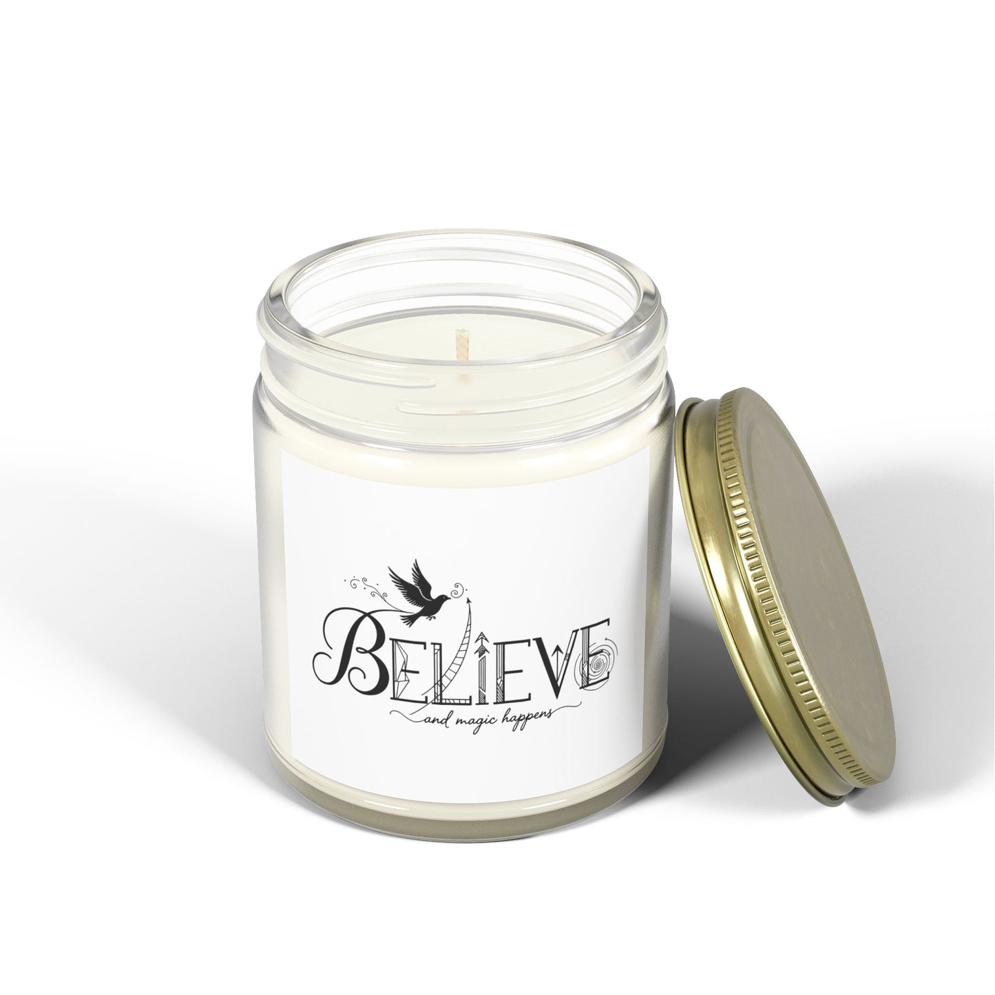Believe and Magic Happens - Scented Candle