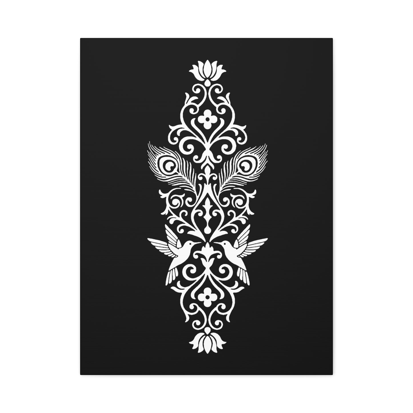 Hummingbird Soulmates - Stretched Canvas