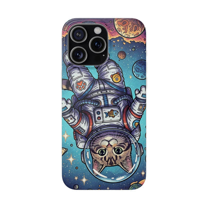 Astronaut Cat - Flexi Phone Case
