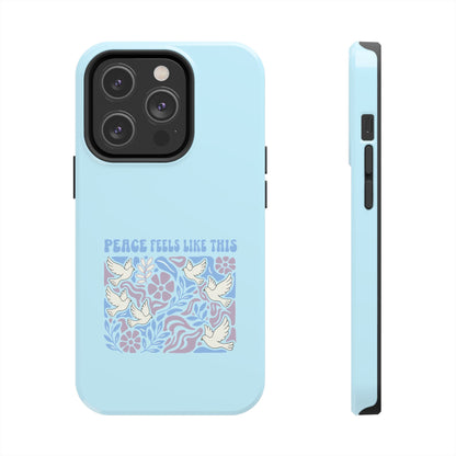 Peace Tells Like This - Phone Case