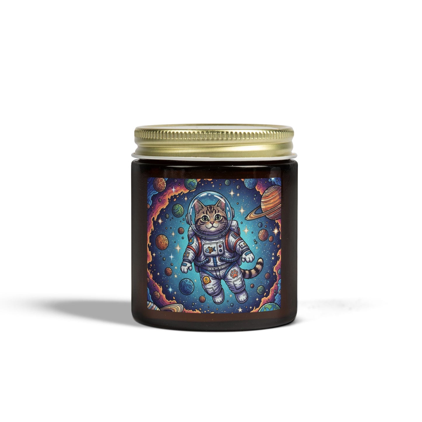 Astronaut Cat - Scented Candle