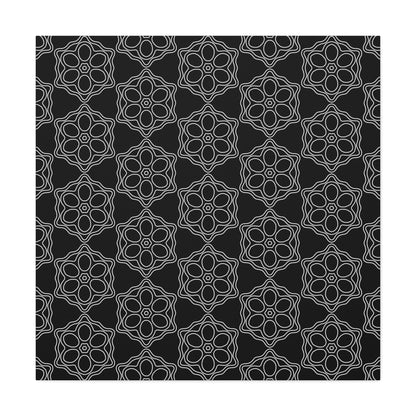 Geometric Sacred Flower - Canvas