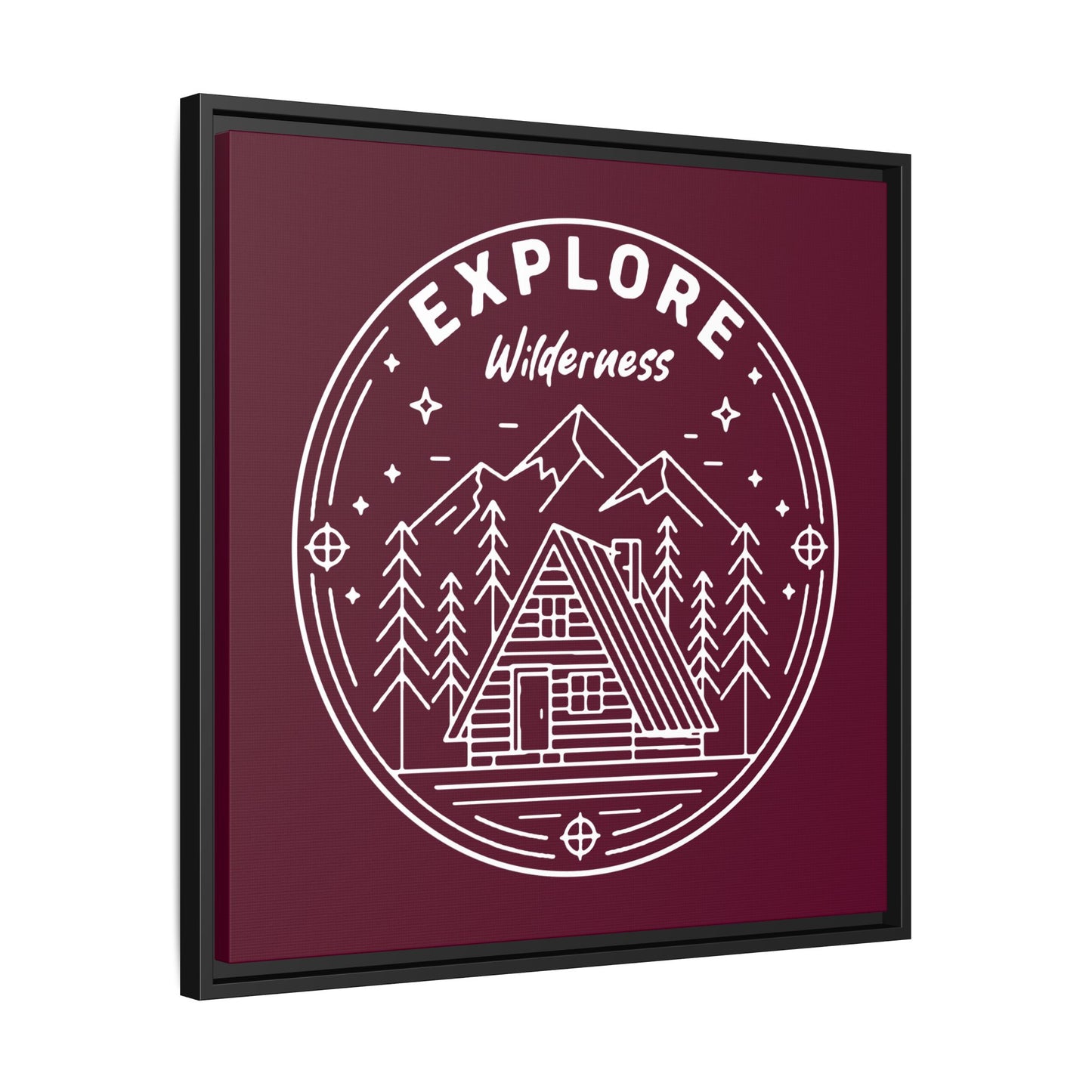 Explore Wilderness - Framed Canvas