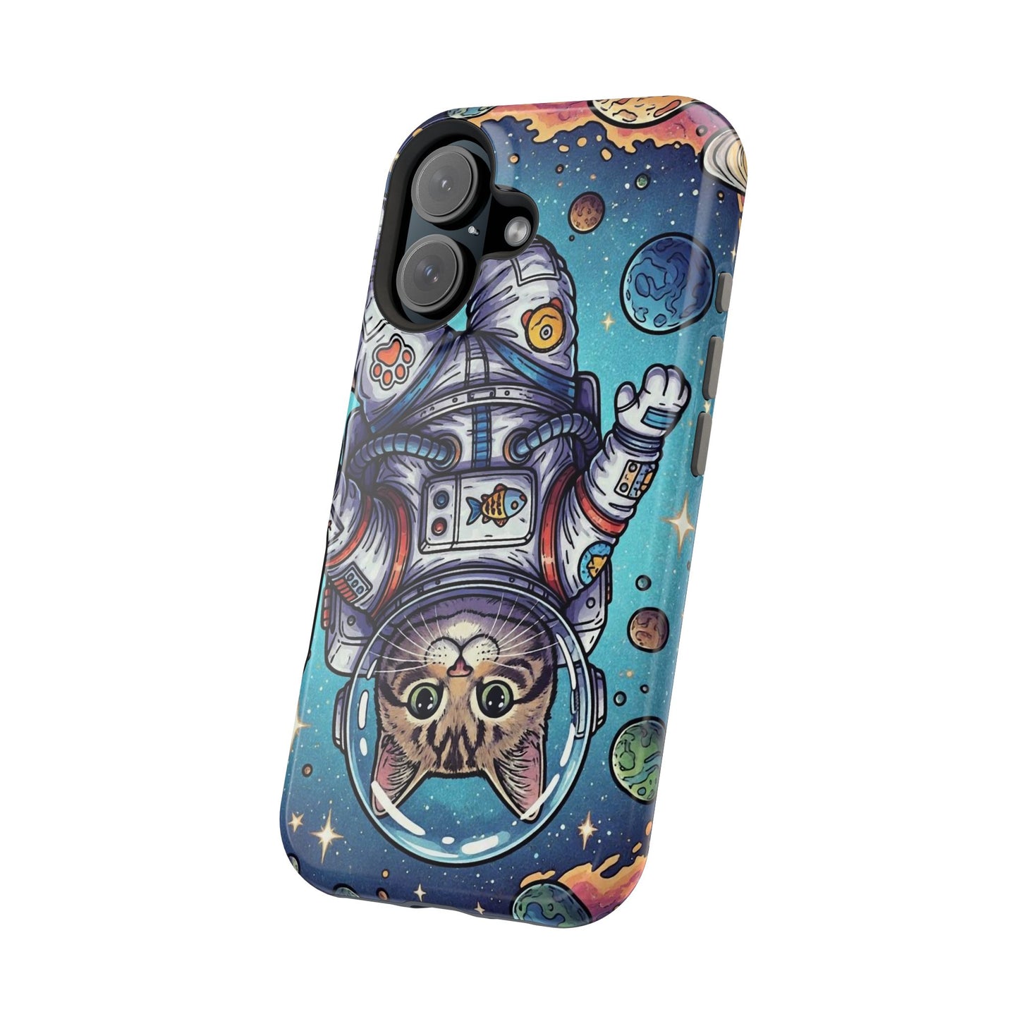 Astronaut Cat - Magnetic Phone Case