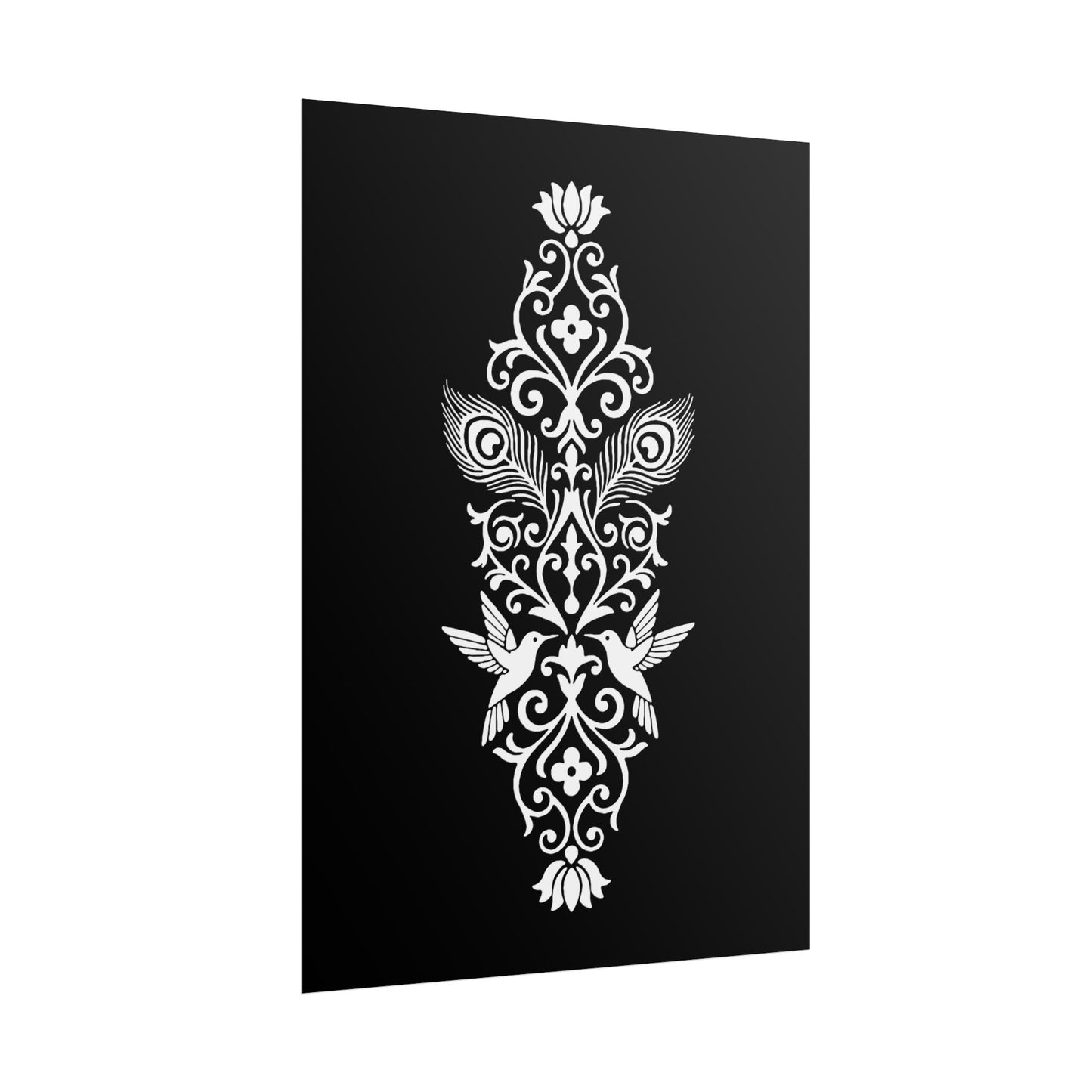 Hummingbird Soulmates - Rolled Poster