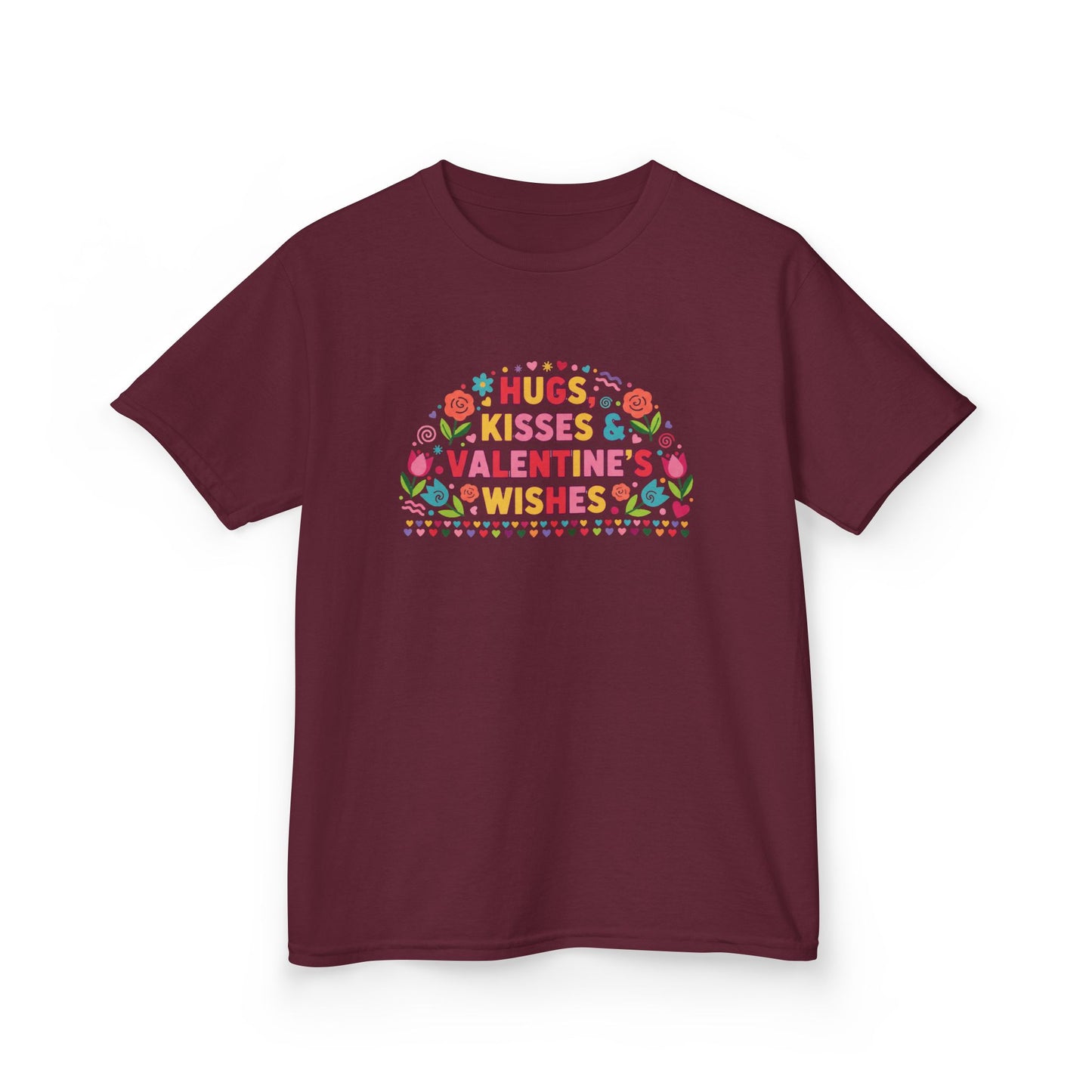 Hugs, Kisses & Valentine’s Wishes - Kids Tee