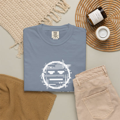 I’m Fine Glitched Smiley - T-Shirt