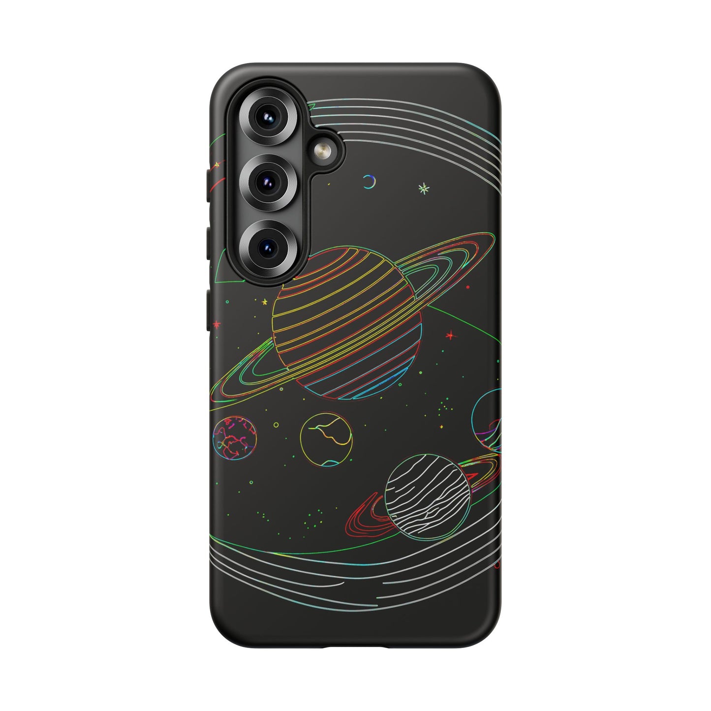 Galactic Tough Phone Case, Starry Space Protection, Unique Gift for Astronomers, Celestial Accessories, Trendy Space Lovers