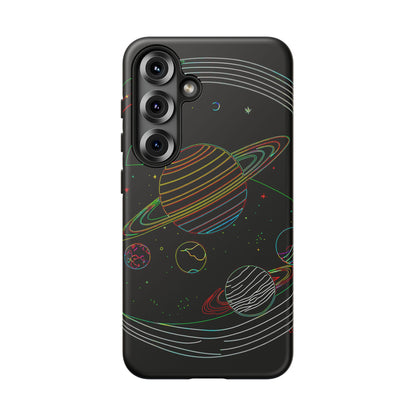 Galactic Tough Phone Case, Starry Space Protection, Unique Gift for Astronomers, Celestial Accessories, Trendy Space Lovers