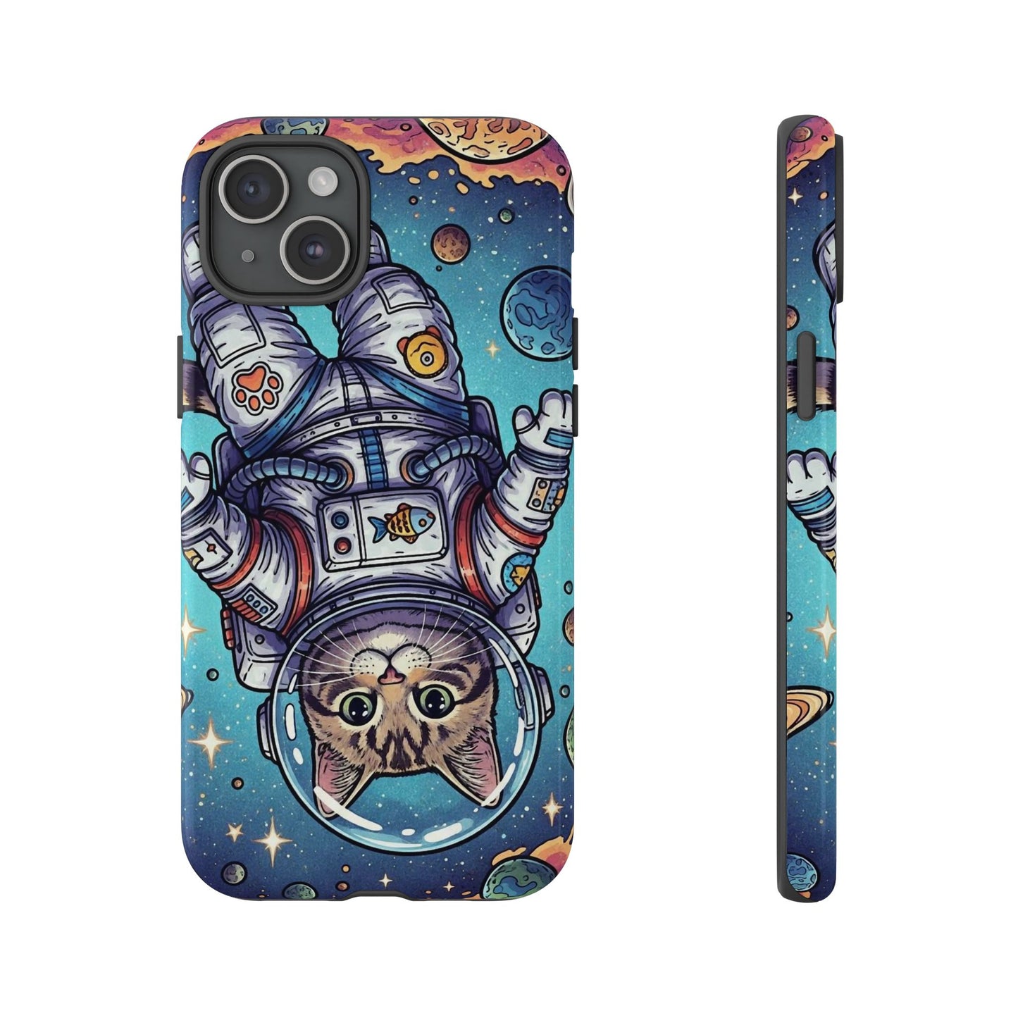 Astronaut Cat - Tough Phone Case