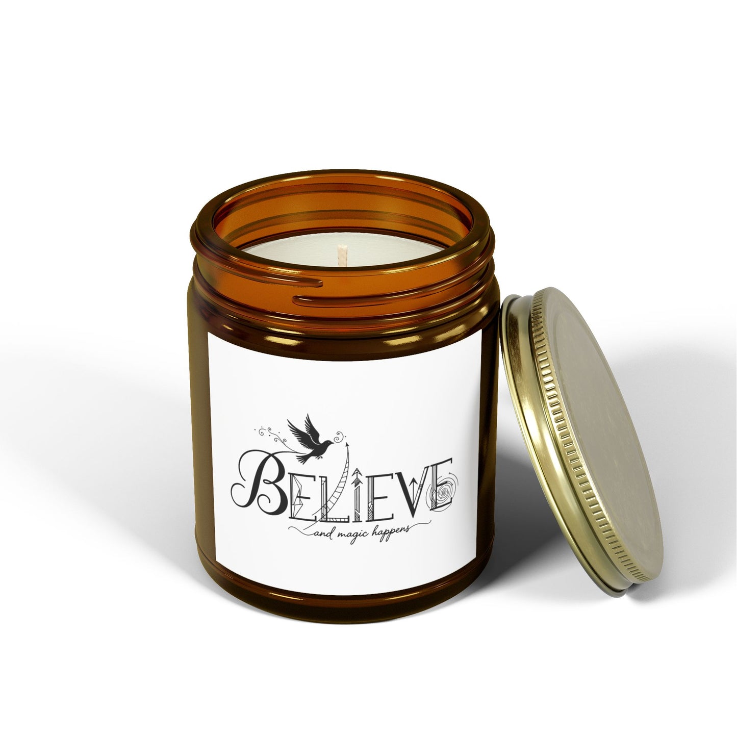 Believe and Magic Happens - Scented Candle