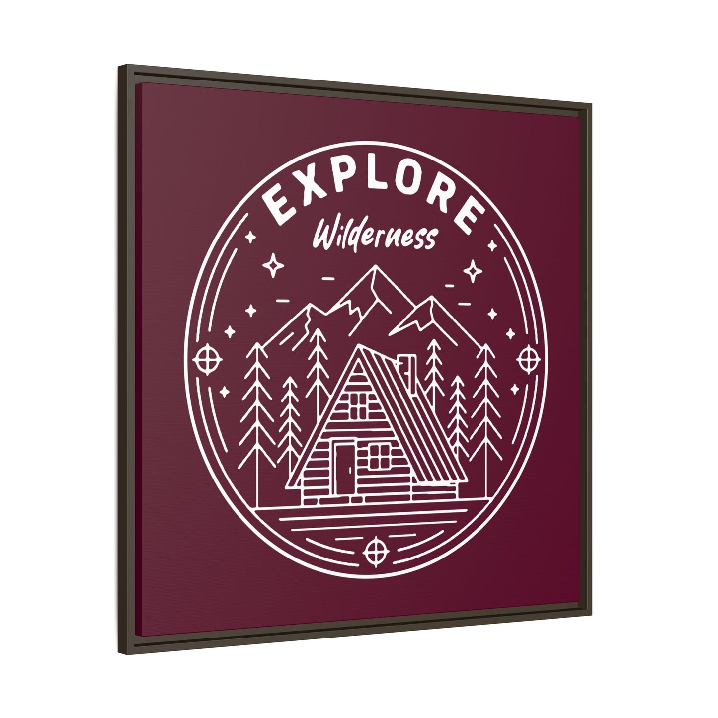 Explore Wilderness - Framed Canvas