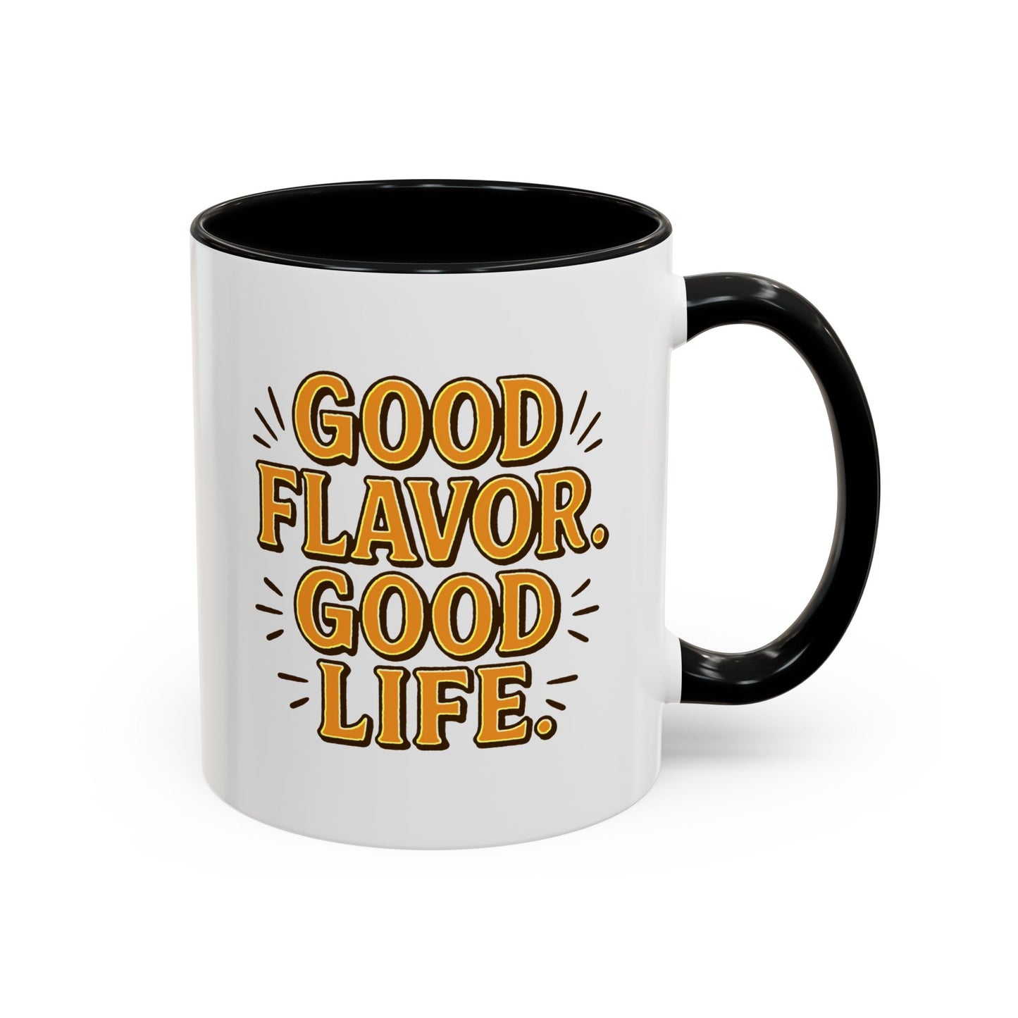 Good Flavor. Good Life. - Color Accent Mug