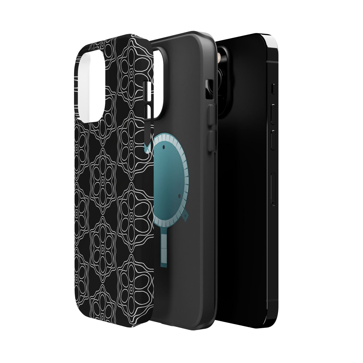 Geometric Sacred Flower - Magnetic Phone Case