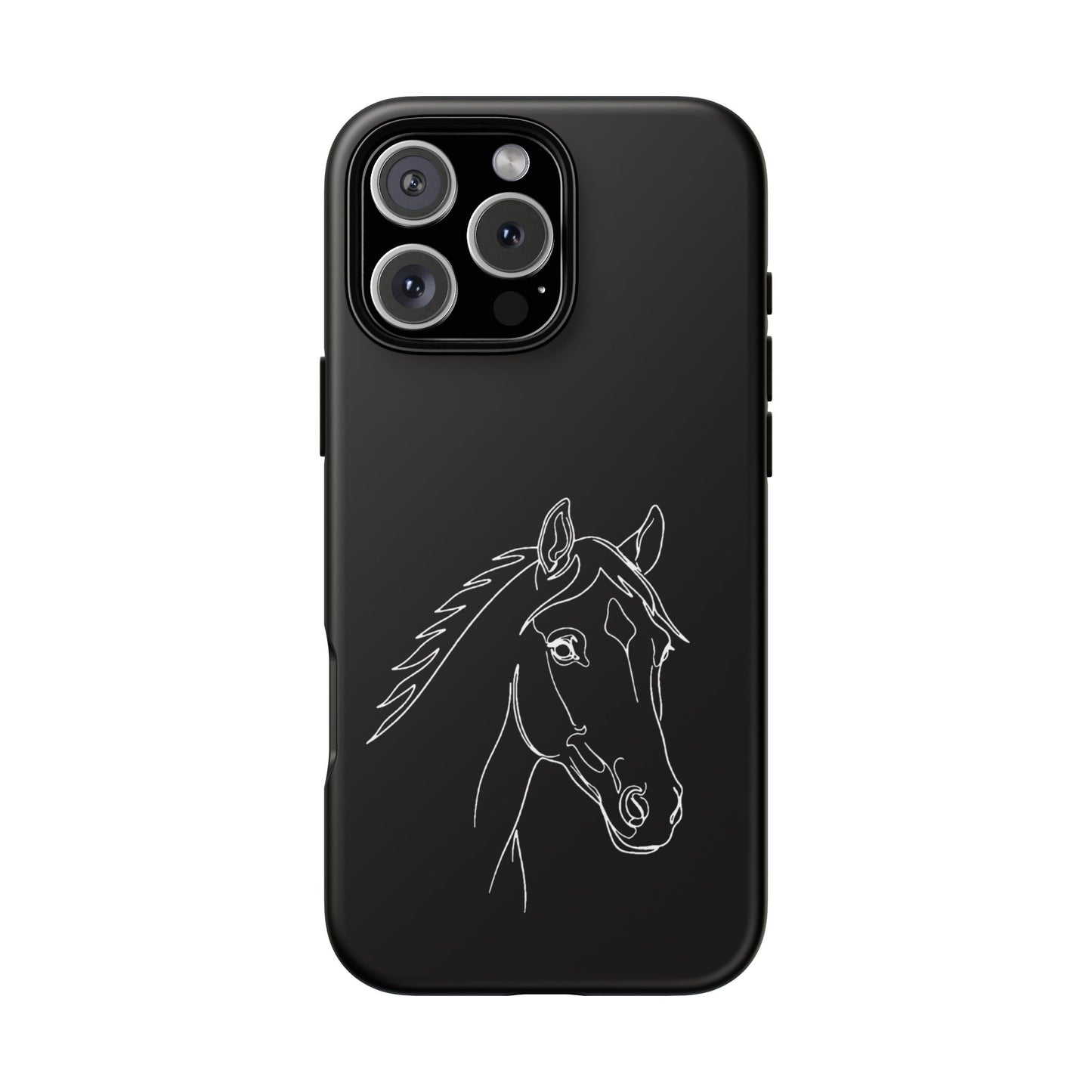 Horse Portrait Sketch - Tough Phone Case