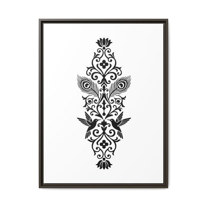 Hummingbird Soulmates - Framed Canvas