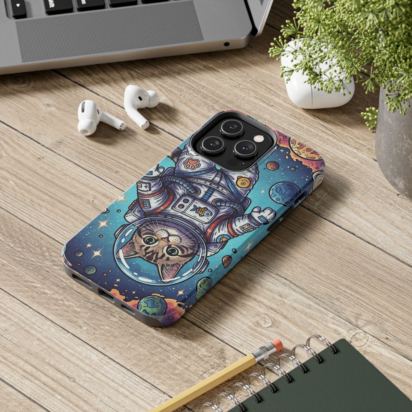 Astronaut Cat - Phone Case