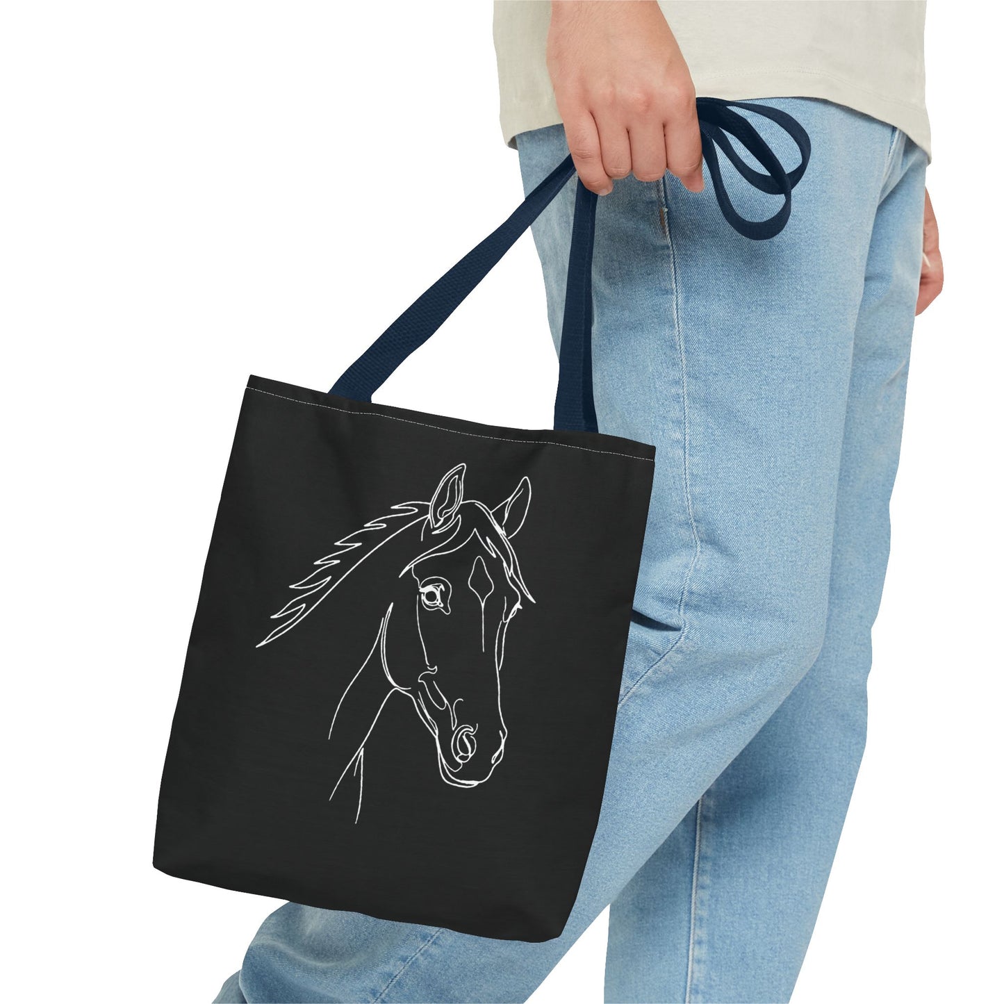 Horse Portrait Sketch - Tote Bag
