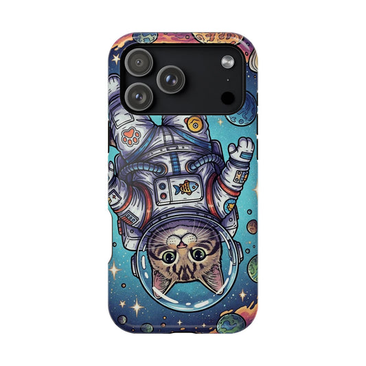 Astronaut Cat - Magnetic Phone Case