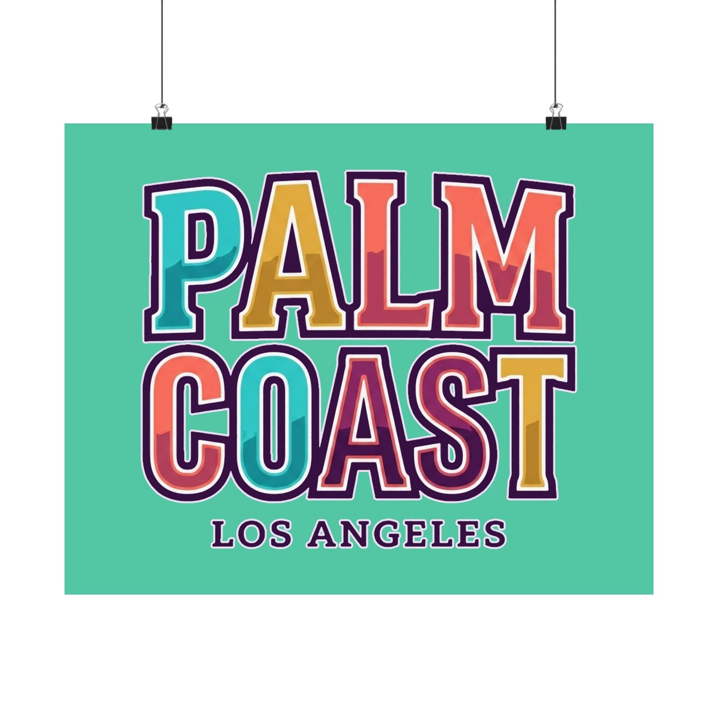Palm Coast - Los Angeles - Poster