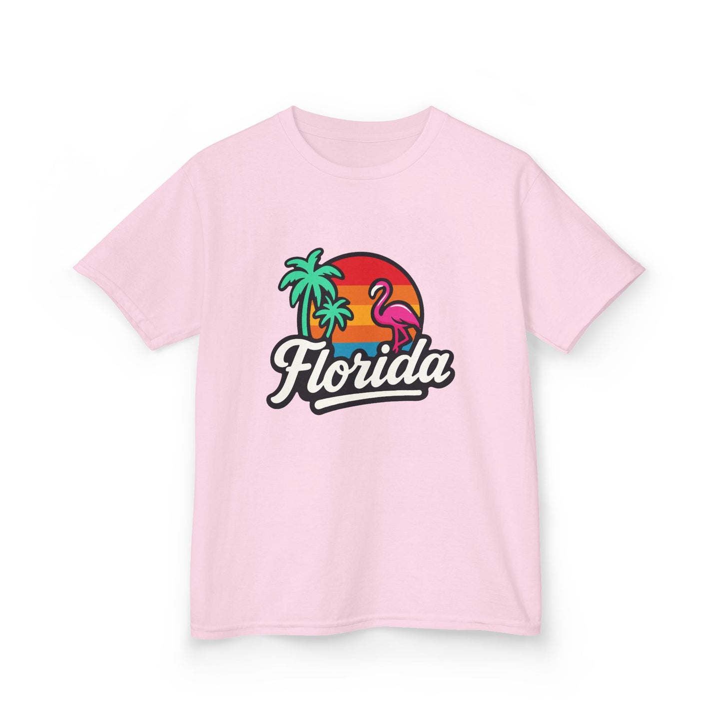Florida Sunset Palm - Kids Tee