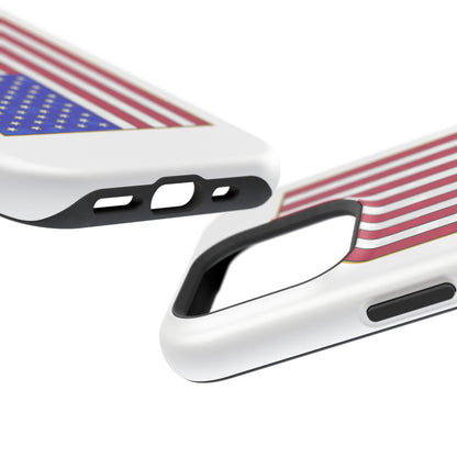 New Glory American Flag (Gold Edge Edition) - Magnetic Phone Case